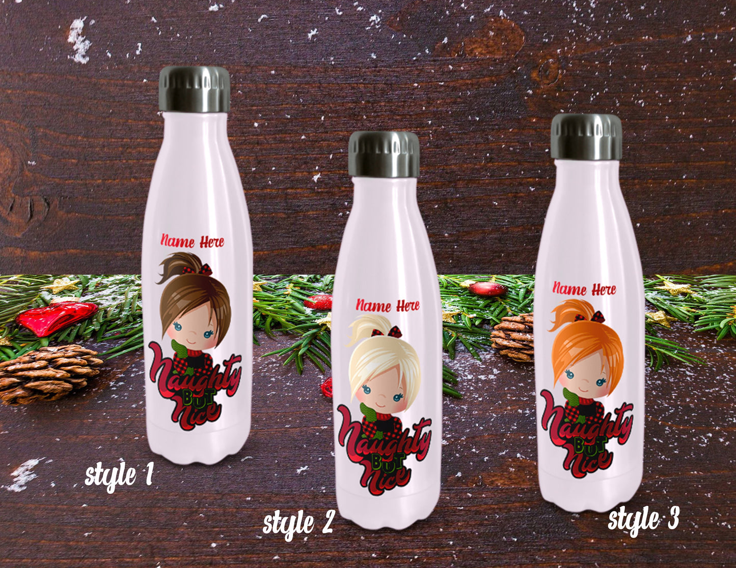 Personalized water bottle