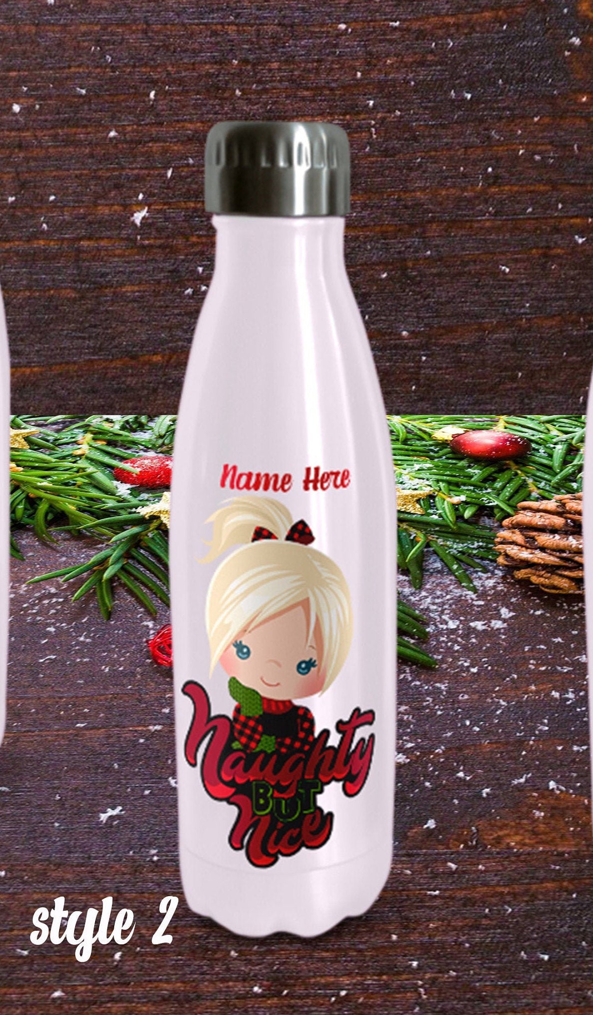 Personalized water bottle