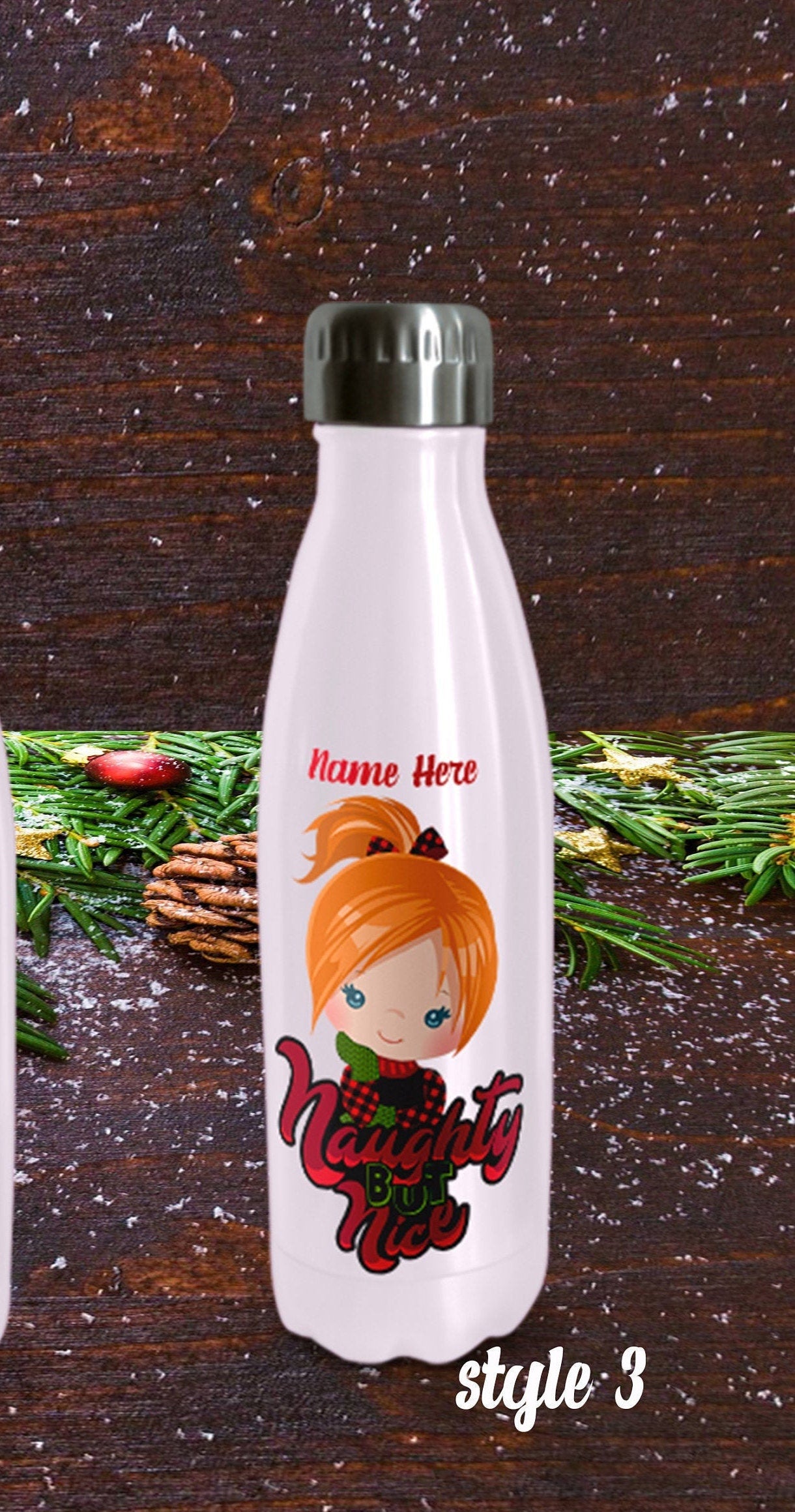 Personalized water bottle