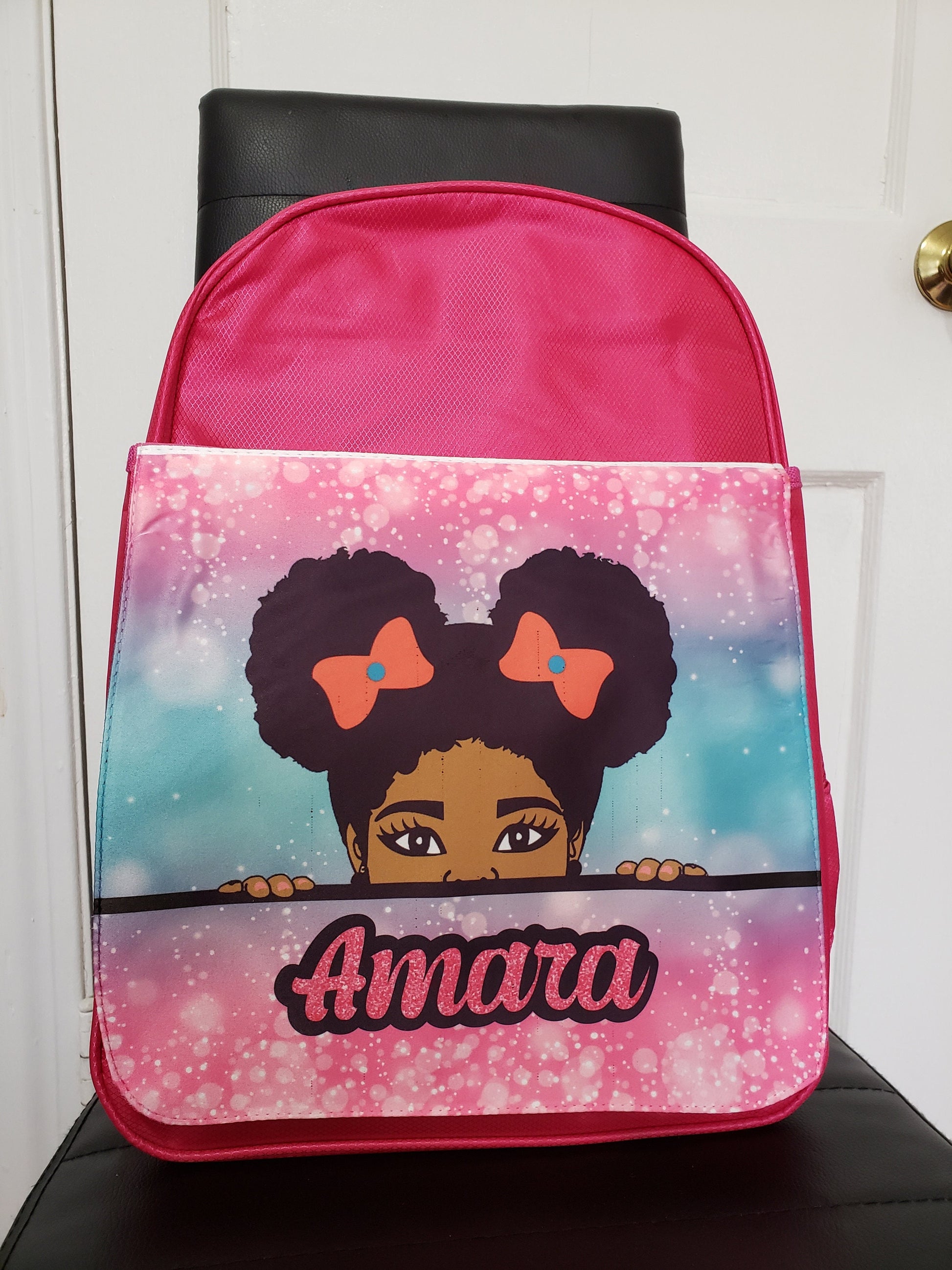 School backpack for preschoolers, toddlers, for girls, Backpack peek-a-boo