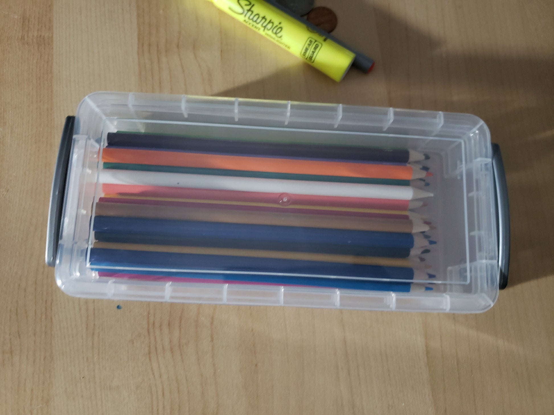 personalized Pencil Box Peeker