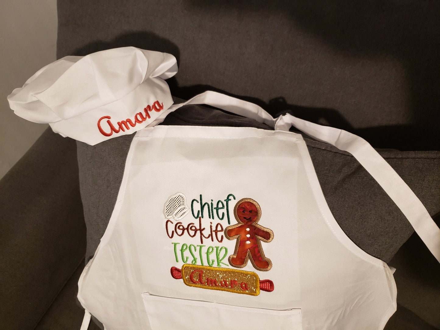 Personalized Aprons/Chef hat for kids