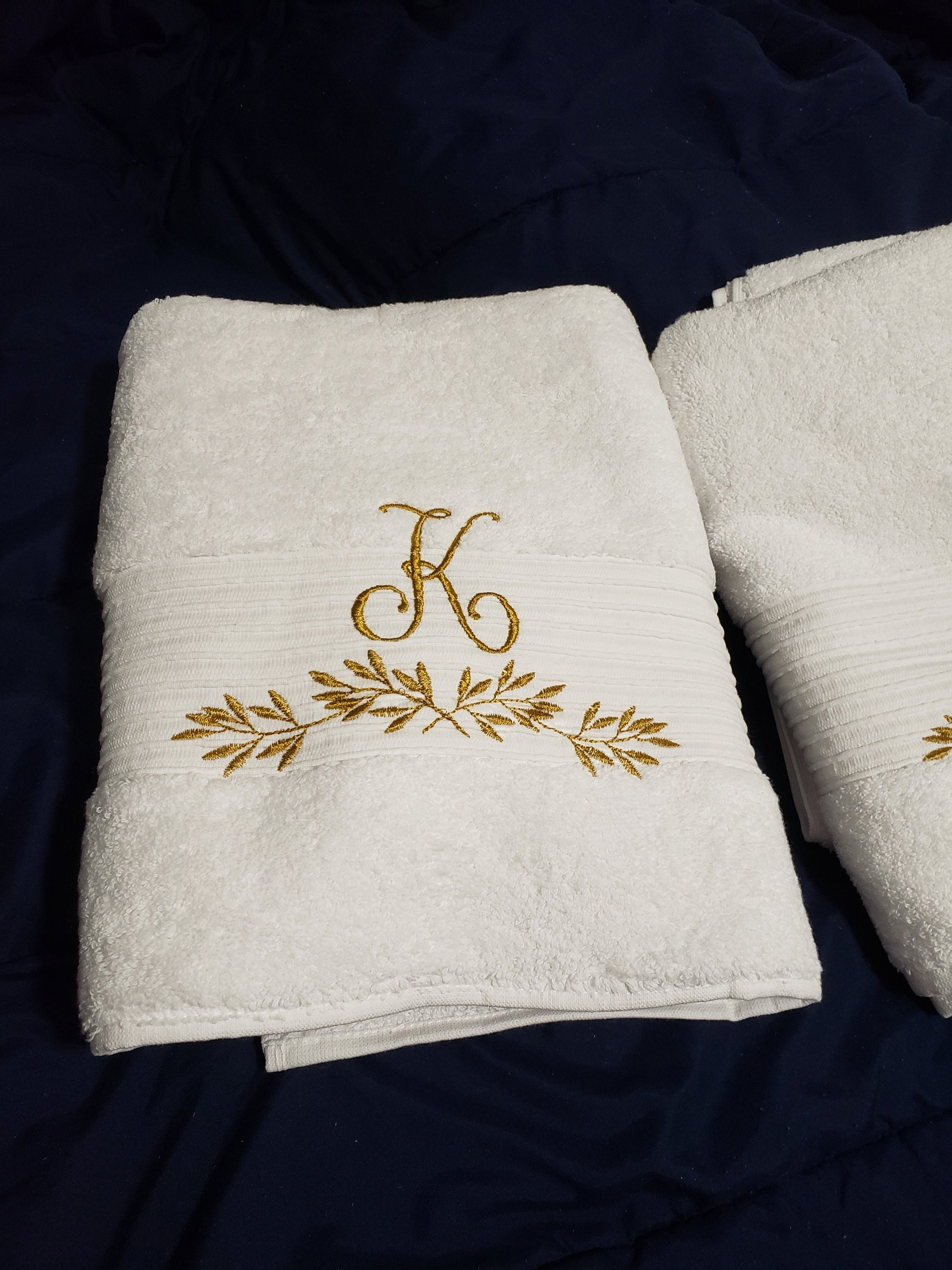 Personalized bath towel