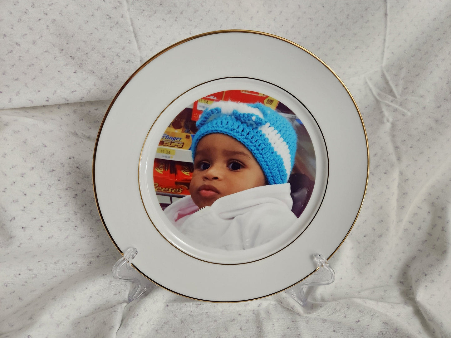 Personalized Photo Plates, ceramic plate, gift, personalized gift, Christmas gift