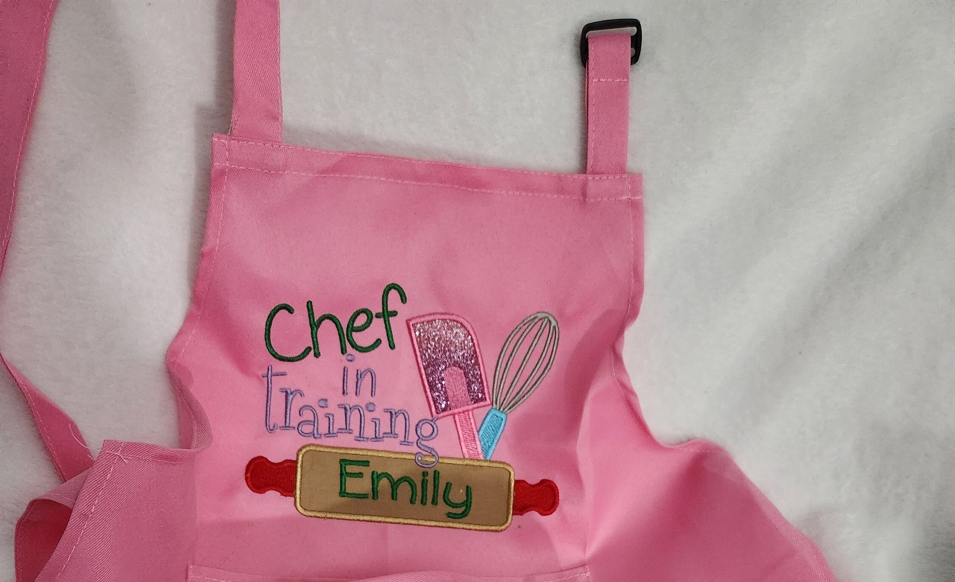 Aprons for kids, Personalized, embroidery, APRON ONLY