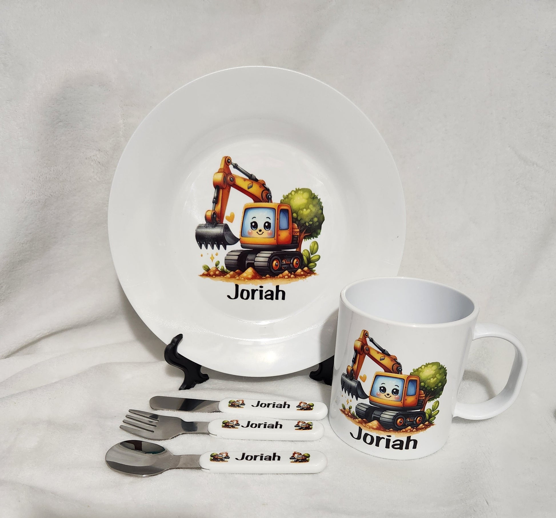 Personalized Kids’ Dining Set -"My Little Diner" kids eating set