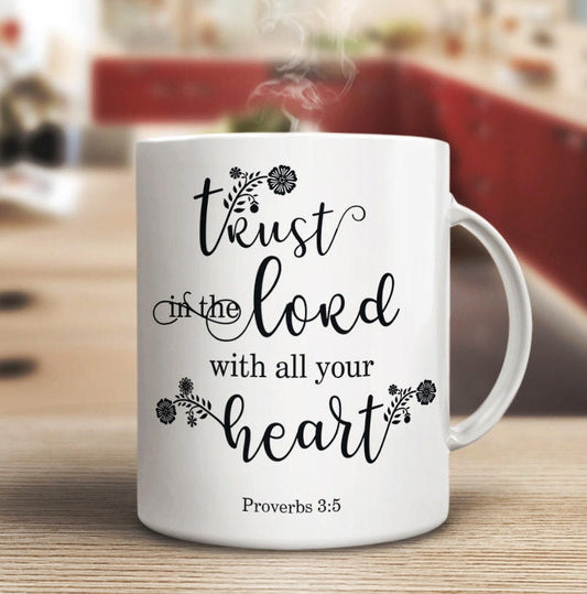 Mug Ceramic, bible verse