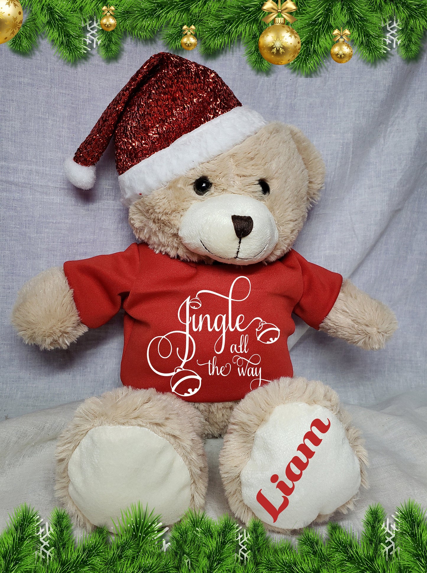 Personalized teddy, Gift for babies