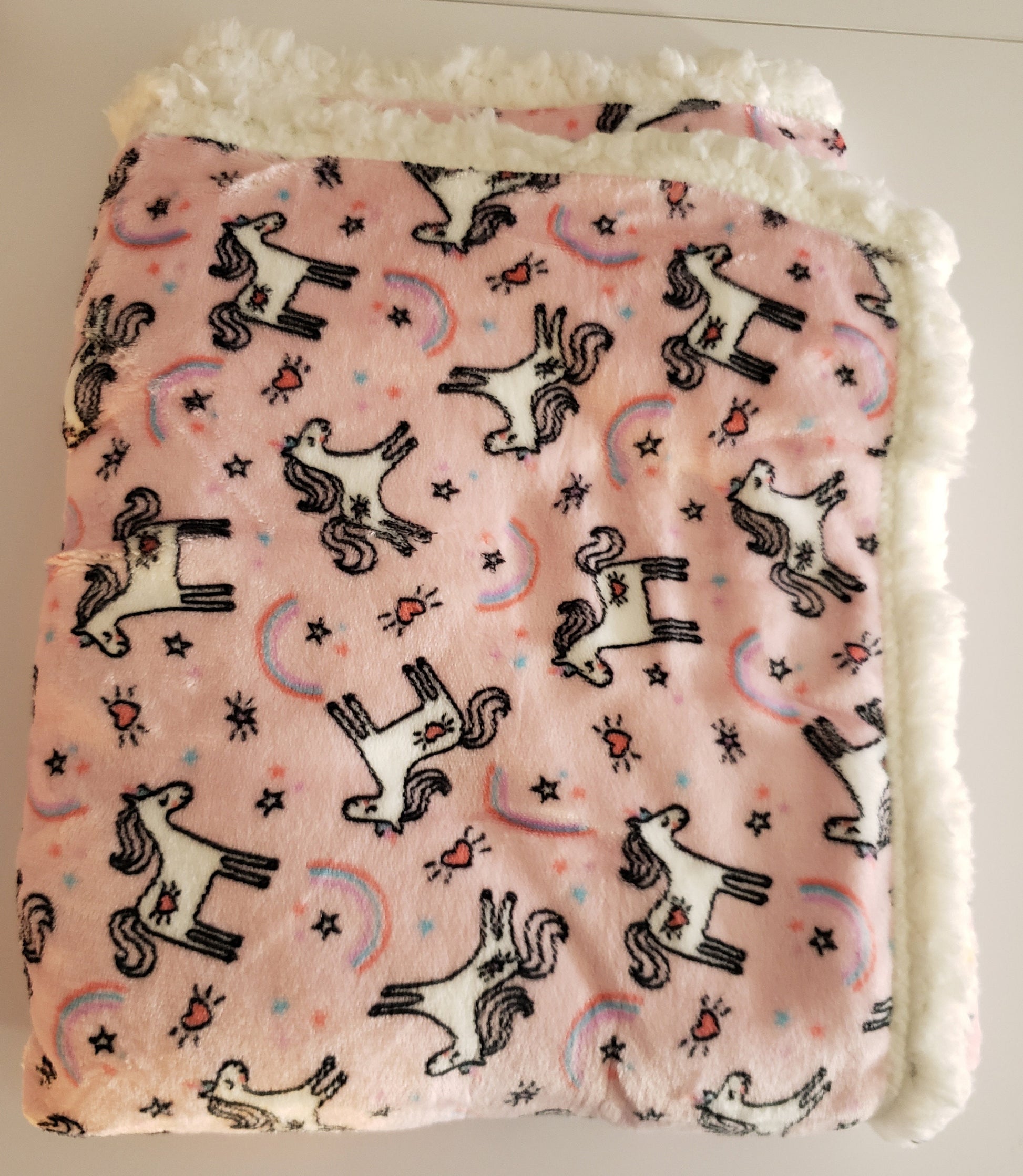 Baby/toddlers blanket, personalized blanket, mink and sherpa